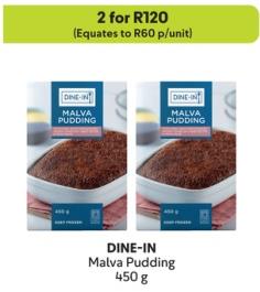 DINE-IN Malva Pudding 450 g