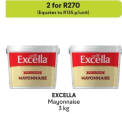 EXCELLA Mayonnaise 3 kg