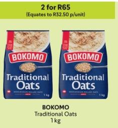 BOKOMO Traditional Oats 1 kg