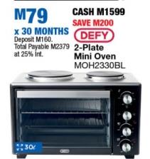 Defy 2-Plate Mini Oven