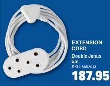 EXTENSION CORD Double Janus