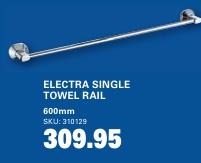 ELECTRA SINGLE TOWEL RAIL