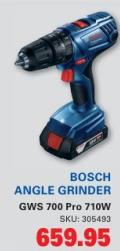 BOSCH ANGLE GRINDER 