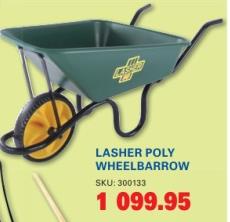 Lasher Poly Wheelbarrow