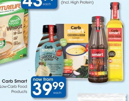 Carb Smart Low-Carb Food Products