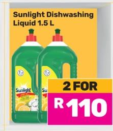 Sunlight Dishwashing Liquid 1.5 L