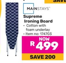 Mainstays Supreme Ironing Board