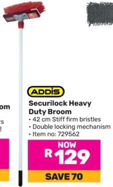 Addis Securilock Heavy Duty Broom