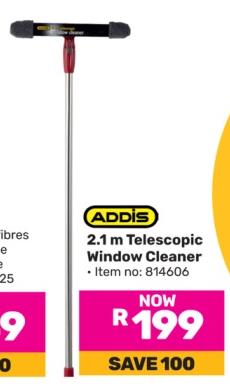 Addis 2.1 m Telescopic Window Cleaner