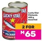 Lucky Star Pilchards 400g Assorted 