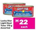 Lucky Star Light Meat Tuna 170g Assorted