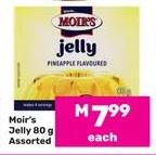 Moir's Jelly 80 g Assorted 