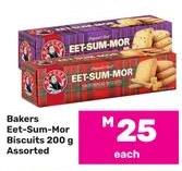 Bakers Eet-Sum-Mor Biscuits 200g Assorted 