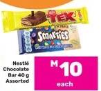 Nestlé Chocolate Bar 40g Assorted 