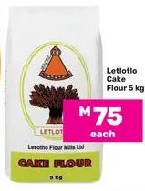 Letlotlo Cake Flour 5kg