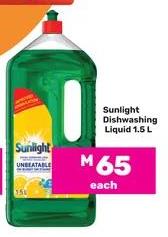 Sunlight Dishwashing Liquid 1.5L