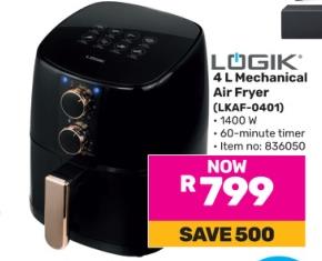 Logik 4L Mechanical Air Fryer