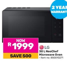 LG 30L NeoChef Microwave Oven