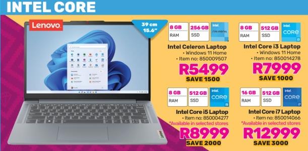 Lenovo Intel Core i7 Laptop