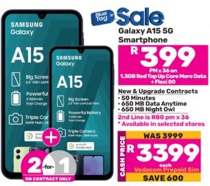 Samsung Galaxy A15 5G Smartphone