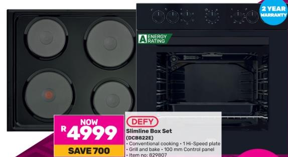 Defy Slimline Box Set (DCB822E) 