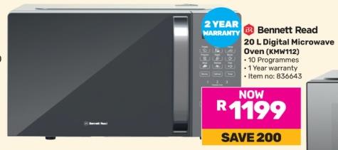 Bennett Read 20 L Digital Microwave Oven (KMW112)