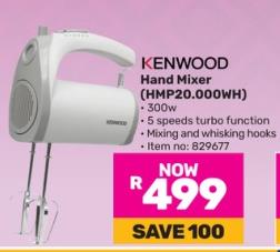 KENWOOD Hand Mixer (HMP20.000WH)