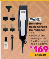 Wahl HomePro Basic Corded Hair Clipper