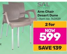 Sal Arm Chair Desert Dune