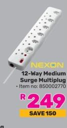 NEXON 12-Way Medium Surge Multiplug