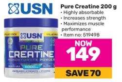 USN Pure Creatine 200g