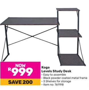 Koga Levels Study Desk