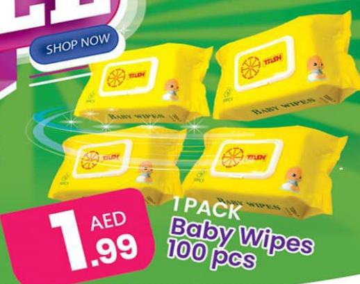 Baby Wipes 100Pcs