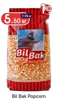 Bil Bak Popcorn 1 Kg