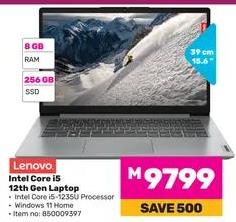 Lenovo Intel Core i5 12th Gen Laptop  