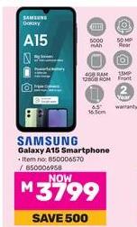 Samsung Galaxy A15 Smartphone 