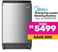 Midea 10.5 kg Top Loader Washing Machine 