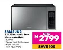 Samsung 32 L Electronic Solo Microwave Oven 