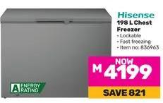 Hisense 198 L Chest Freezer 