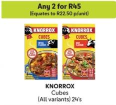 Any 2 KNORROX Cubes (All variants) 24's