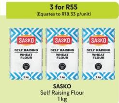 SASKO Self Raising Flour 1 kg