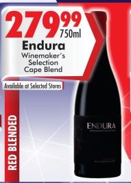 Endura Winemaker's Selection Cape Blend