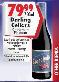 Chocoholic Pinotage 750 ml