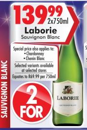 Laborie Sauvignon Blanc 2x750 ml