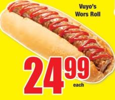 Vuyo's Wors Roll