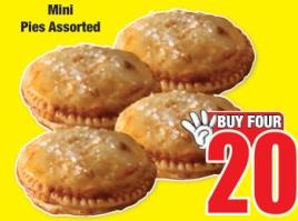 Mini Pies Assorted