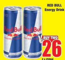 RED BULL Energy Drink 2x250 Ml