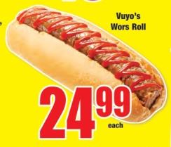 Vuyo's Wors Roll