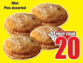 Mini Pies Assorted