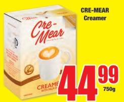 CRE-MEAR Creamer 750GM